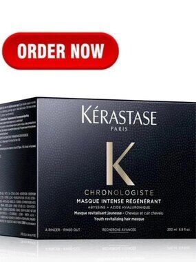 Kerastase Chronologiste Masque Intense Regenerant Hair Mask 200ml 6.8oz New